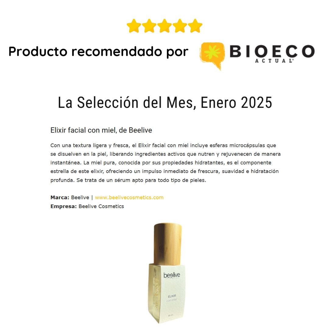 Elixir Facial con miel